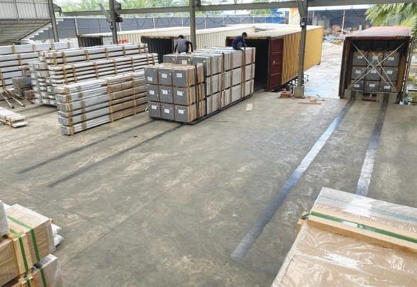 Aluminium Extrusion Global Shipping