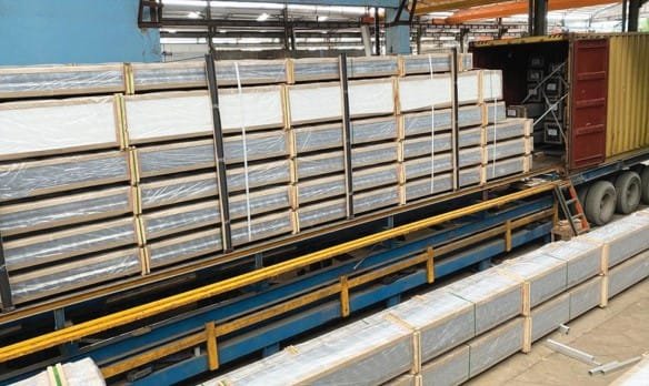Aluminium Extrusion Global Shipping