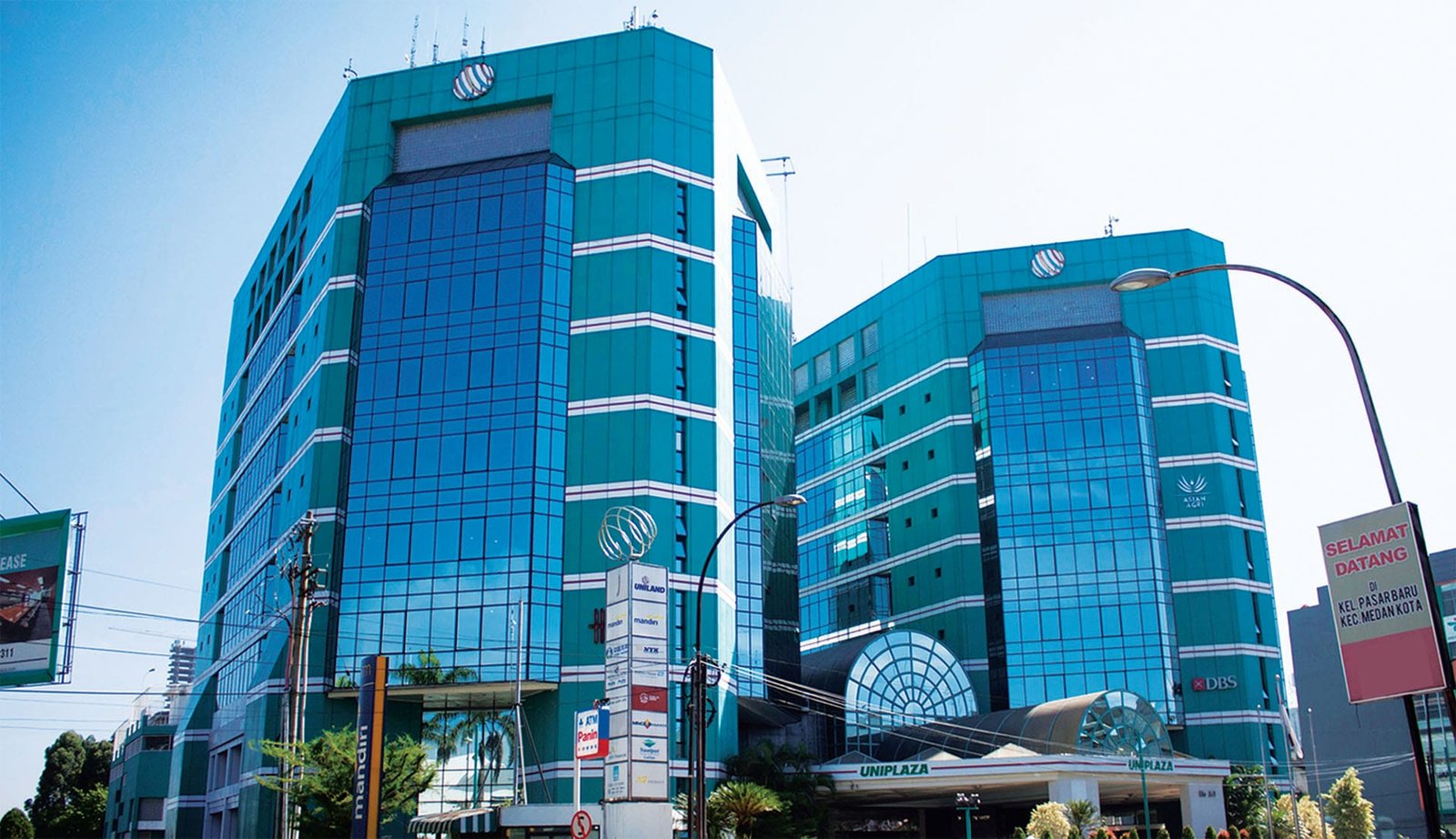 Aluminium Extrusion For Uniland Plaza Construction